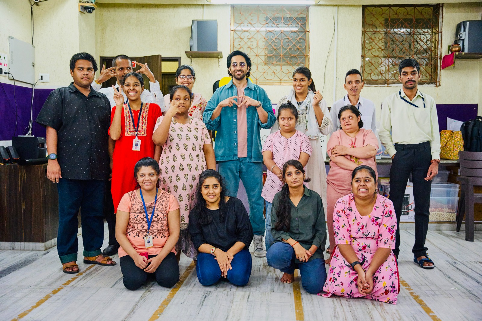 Ayushmann Khurrana Spreads Love With Differently Abled Kids